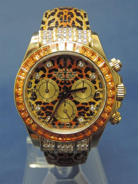 rolex leopard daytona price|rolex daytona leopard price.